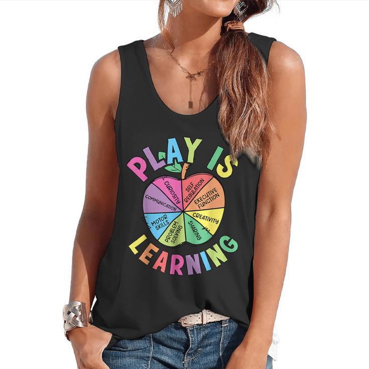 Apple Retro Play Is Learning Kindergarten Teacher Daycare Flowy Tank