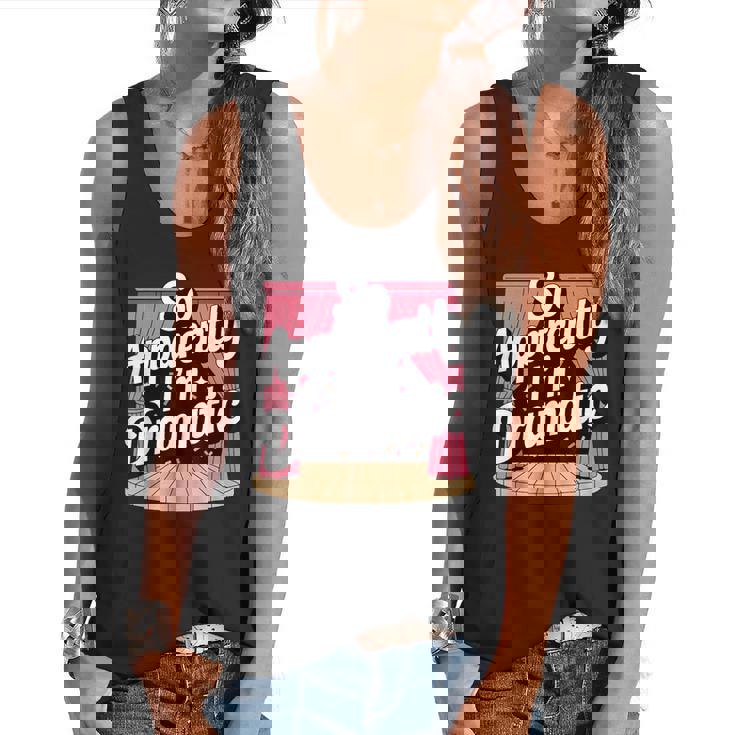 Best Theatre Art For Men Women Musical Drama Teacher Theater Flowy Tank