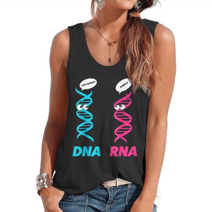 Biology Teacher DNA RNA Student Science Biologist Men Women Flowy Tank