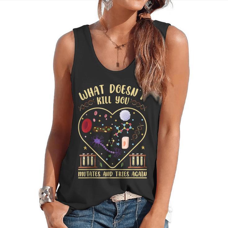 Biology Teacher Flowy Tank