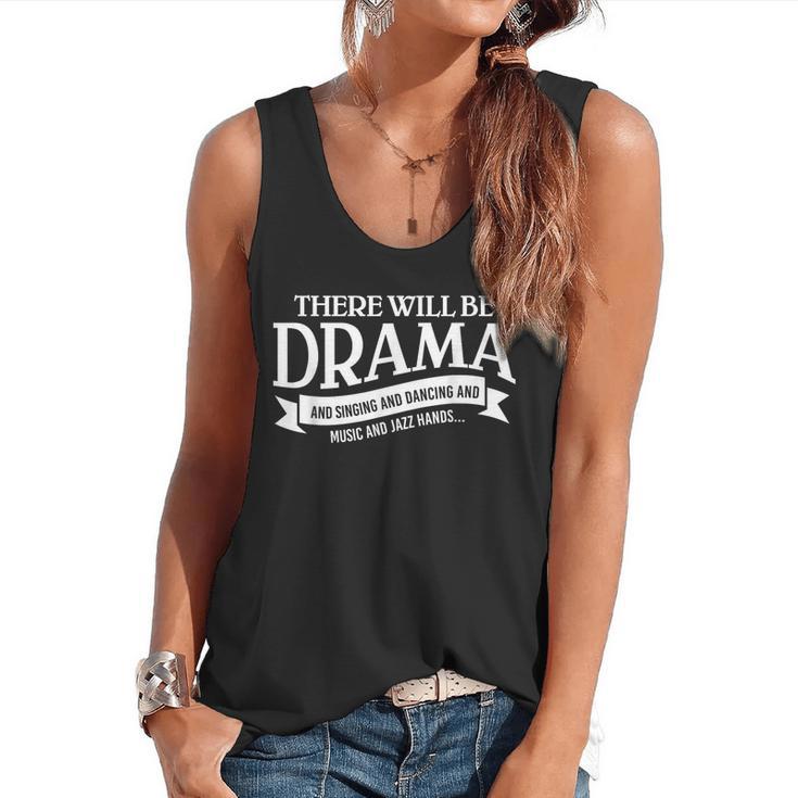 Broadway Actor There Will Be Drama Theater Teacher Men Women Flowy Tank