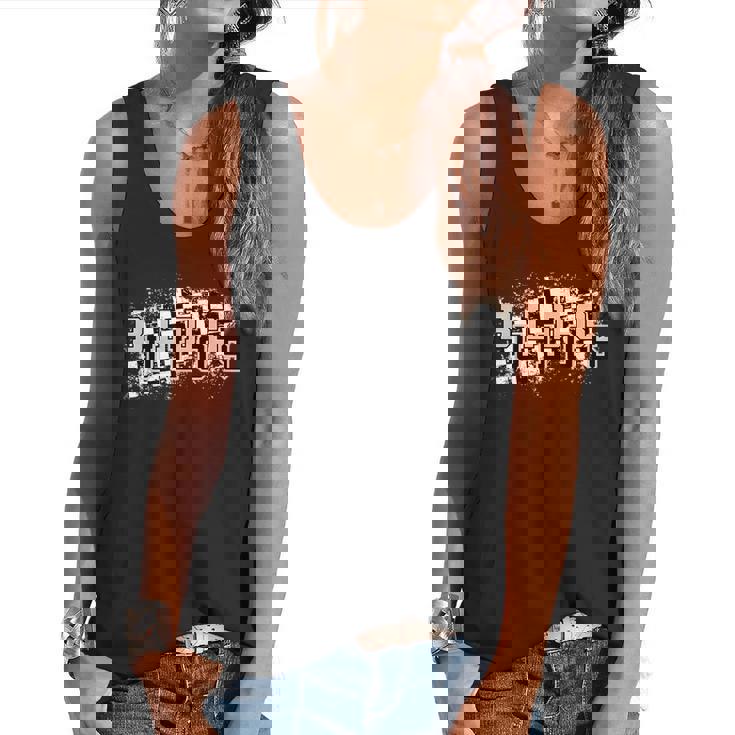 Bulldogs School Spirit Bulldog Pride Checkered Teacher Flowy Tank