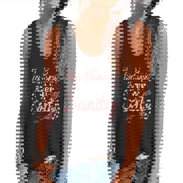 Childcare Provider Daycare Teacher Stole My Sanity Flowy Tank