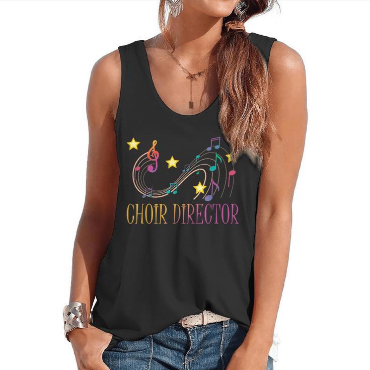 Choir Director T-Shirt Music Choral Teacher Flowy Tank