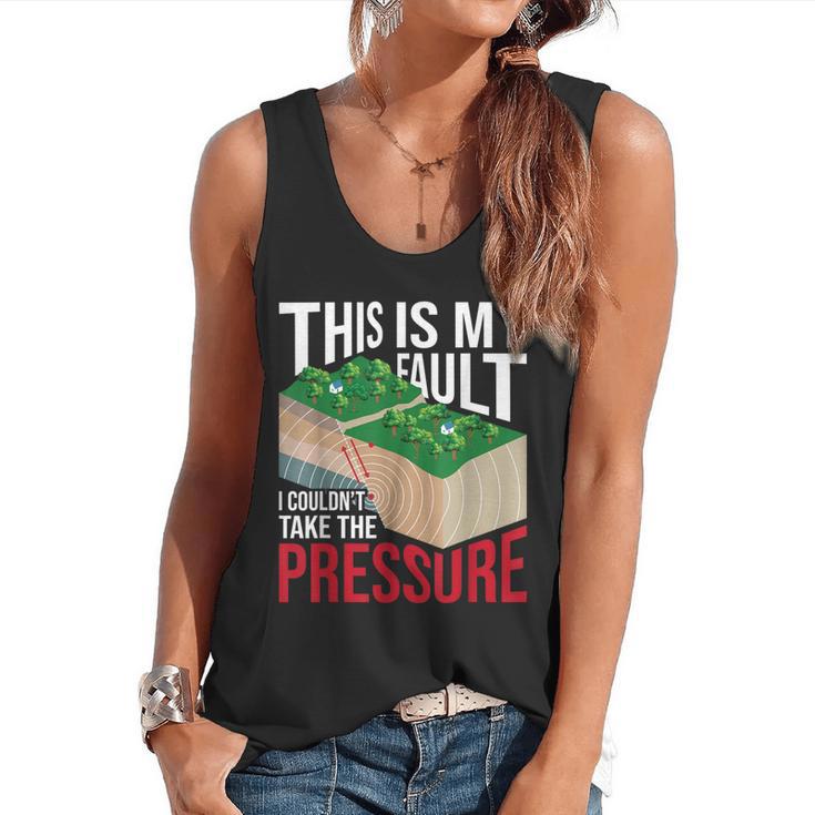 Couldn't Take The Pressure Geology Earth Science Teacher Flowy Tank
