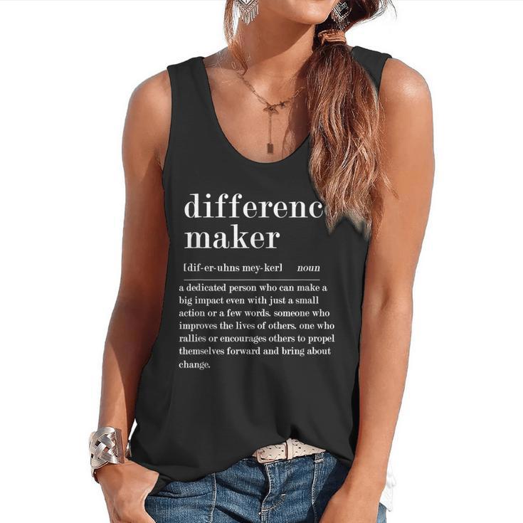 Difference Maker Definition Best Friend Teacher Life Flowy Tank