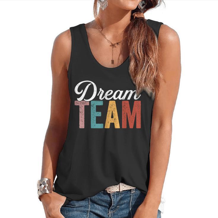 Dream Team Last Day Of School Back To School Teacher Kids Flowy Tank
