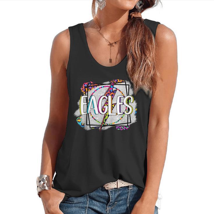 Eagles Teacher School Sports Fan Team Spirit Flowy Tank
