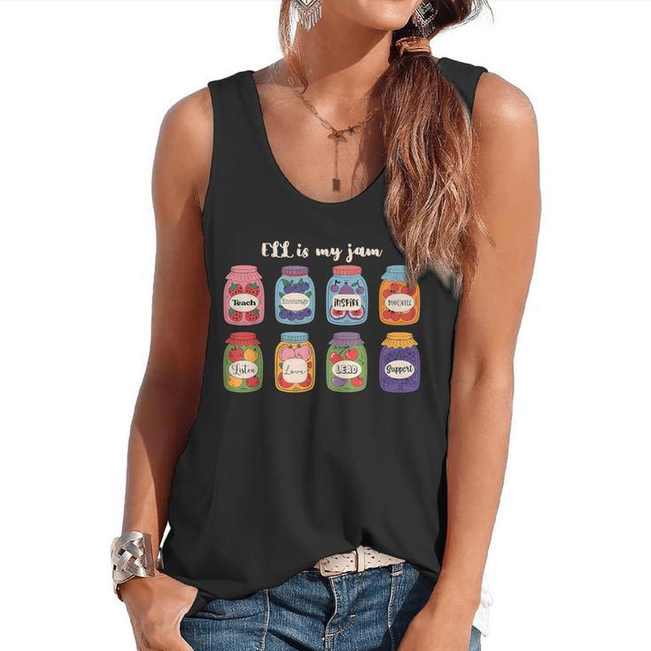 ELL Is My Jam English Language Learner Aide ELL Teacher Flowy Tank