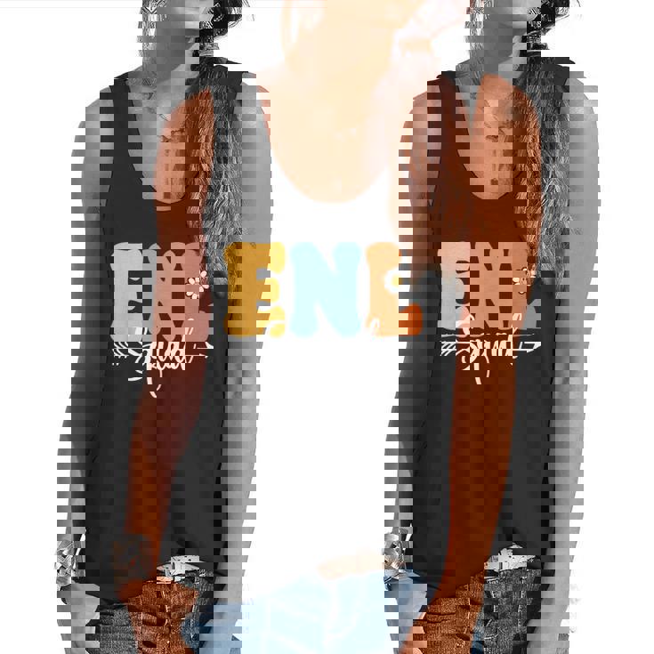 ENL Squad Back To School Teachers Students ENL Crew Men Women Girls Kids Flowy Tank
