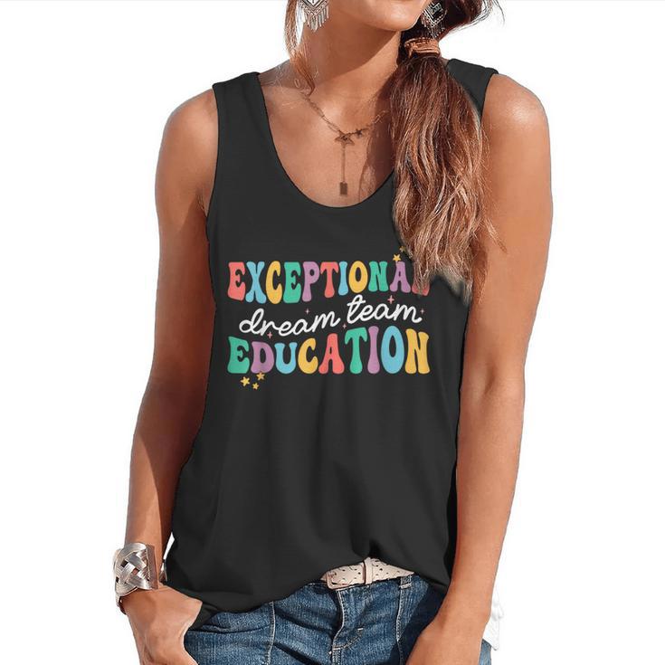 Exceptional Education Dream Team SPED ESE Teacher Autism Flowy Tank