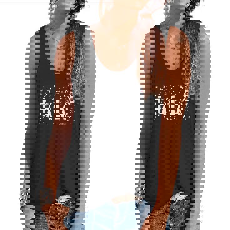 Fa La 8 Shirt Math Teacher Christmas Flowy Tank