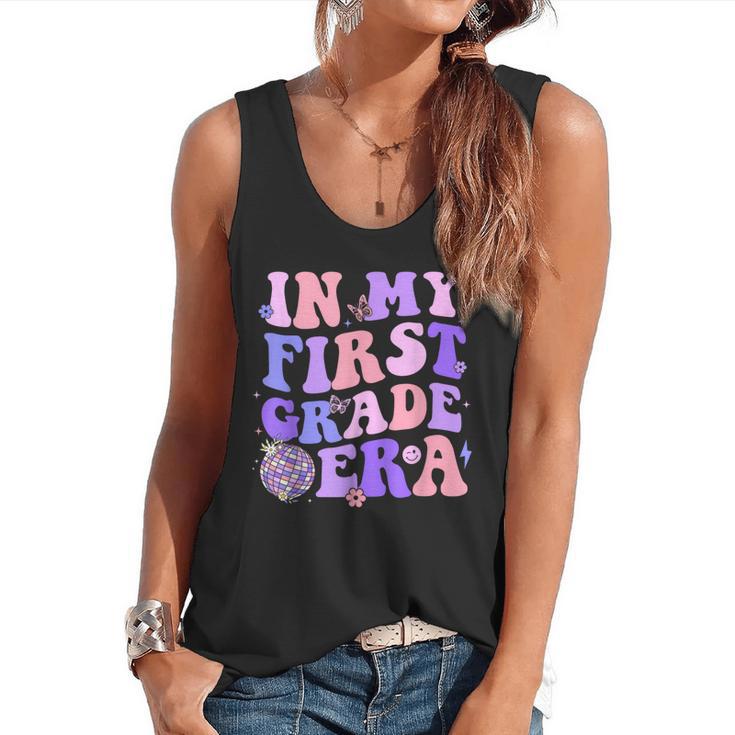 In My First Grade Era 1st Grade Girls Teacher Back To School Flowy Tank