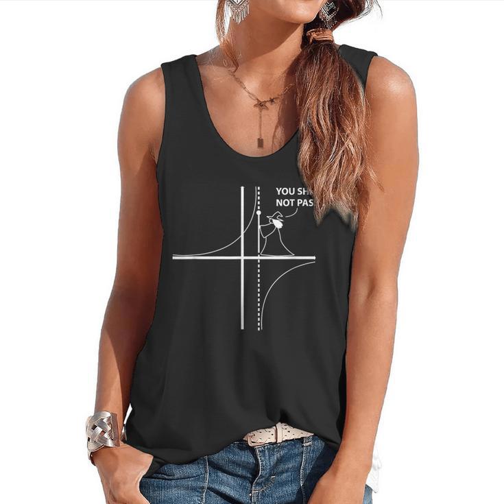 Function Asymptote Geek Math Pun Teacher Flowy Tank