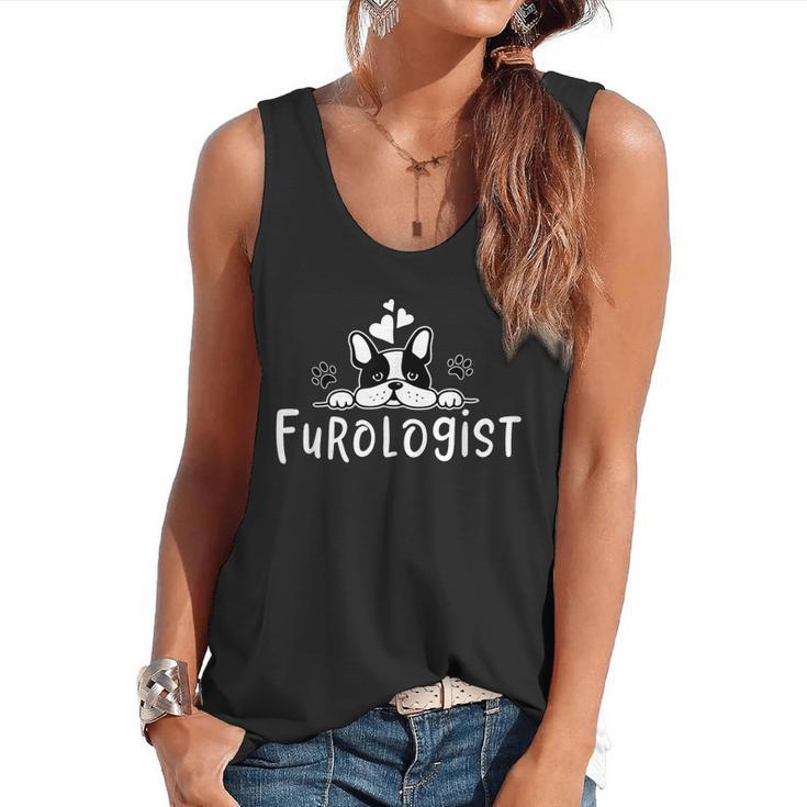 Furologist Puppy Stylist Cute Dog Groomer Men Women Flowy Tank