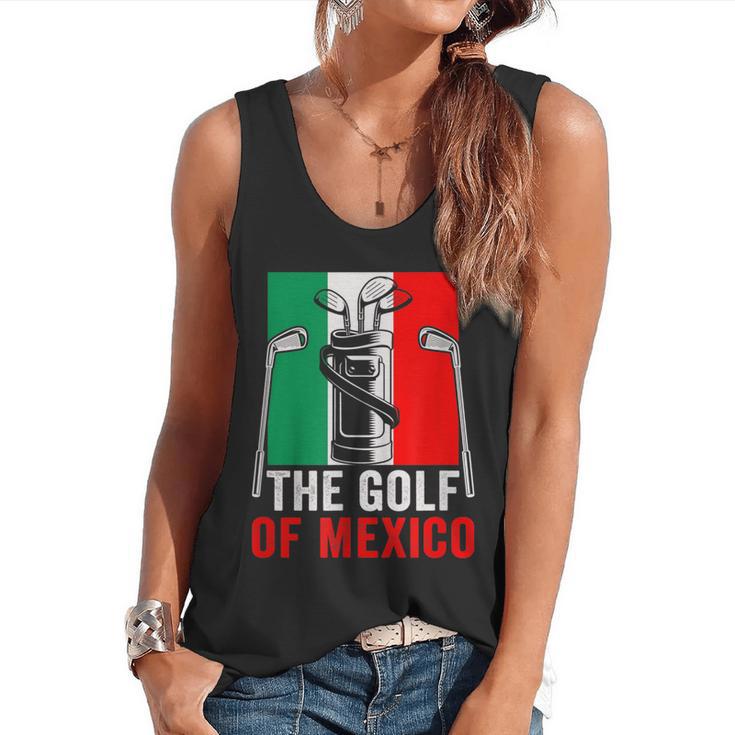 The Golf Of Mexico Golf Player Golf Teacher Golfer For Men Women Flowy Tank