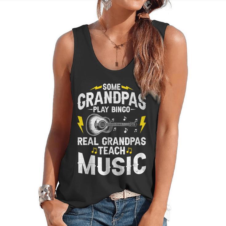 Some Grandpas Play Bingo Real Grandpas Teach Music Teacher Flowy Tank