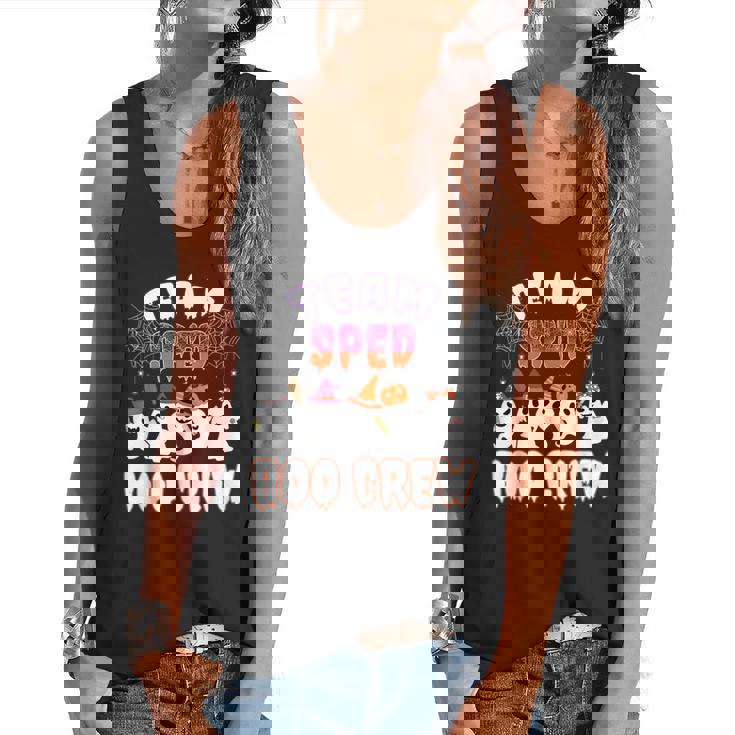 Halloween Costume Team SPED Teacher Special Education Flowy Tank