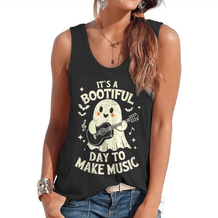 It's A Bootiful Day To Make Music Halloween Music Teacher Flowy Tank