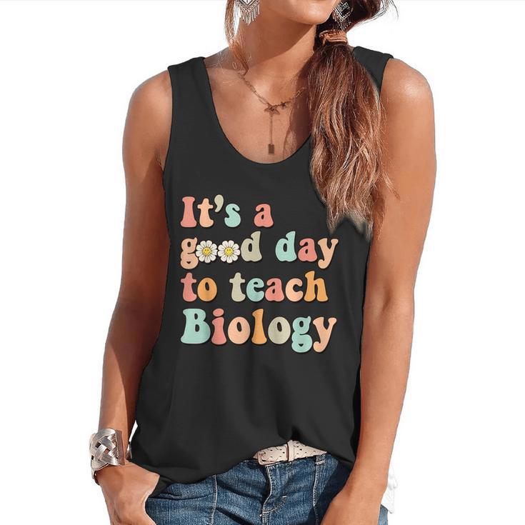 It's A Good Day To Teach Biology Biology Teacher Flowy Tank