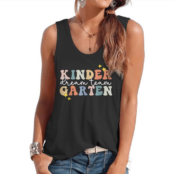 Kindergarten Dream Team Teacher Back To School Flowy Tank