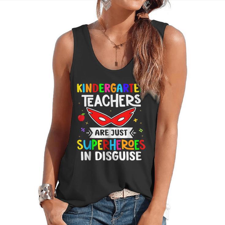 Kindergarten Teachers Are Just Superheroes In Disguise Flowy Tank