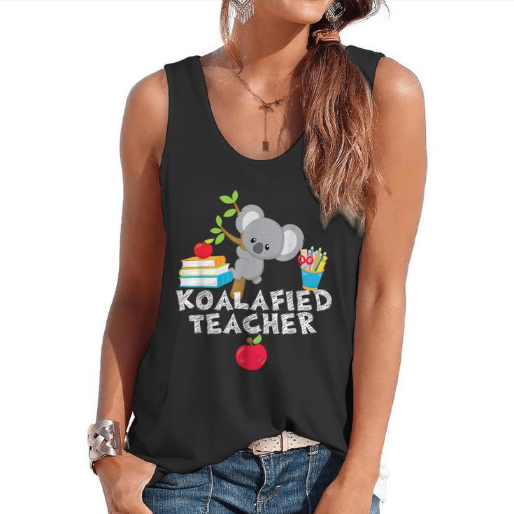 Koalafied Teacher Proud School Teacher Koala Cute T-Shirt Flowy Tank