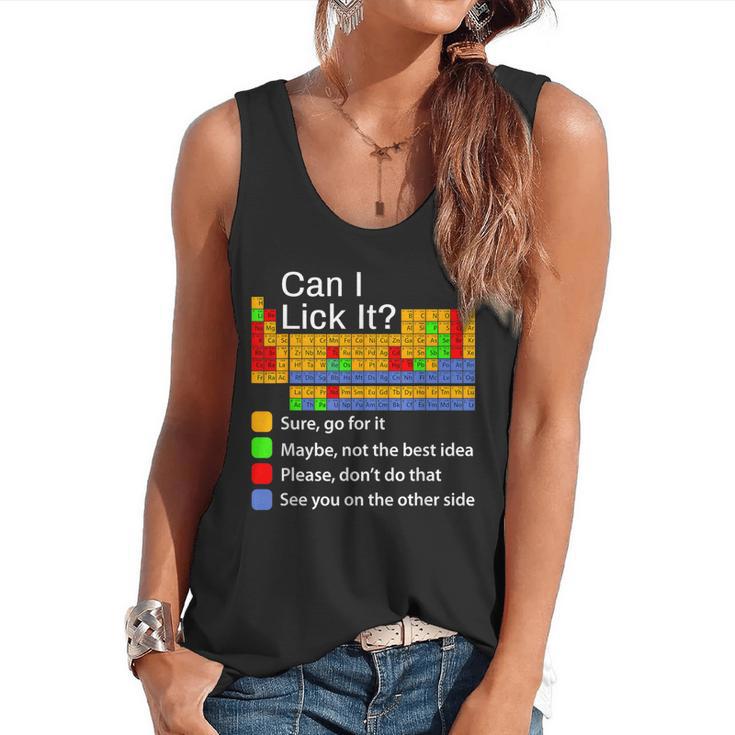 Can I Lick It Periodic Table Chemistry Teachers Flowy Tank