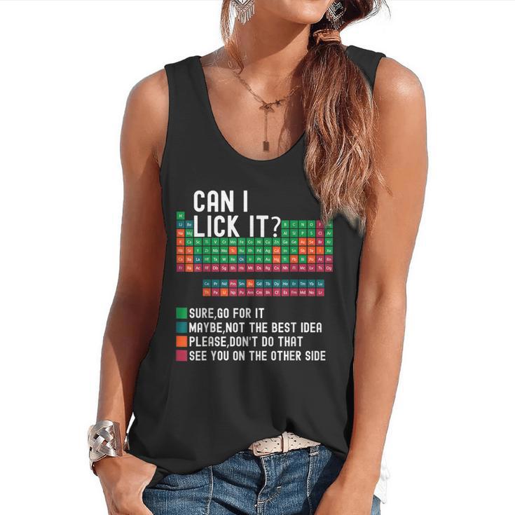 Can I Lick It Periodic Table Science Teacher Chemistry Flowy Tank