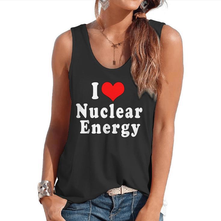 I Love Nuclear Energy School Teacher Flowy Tank