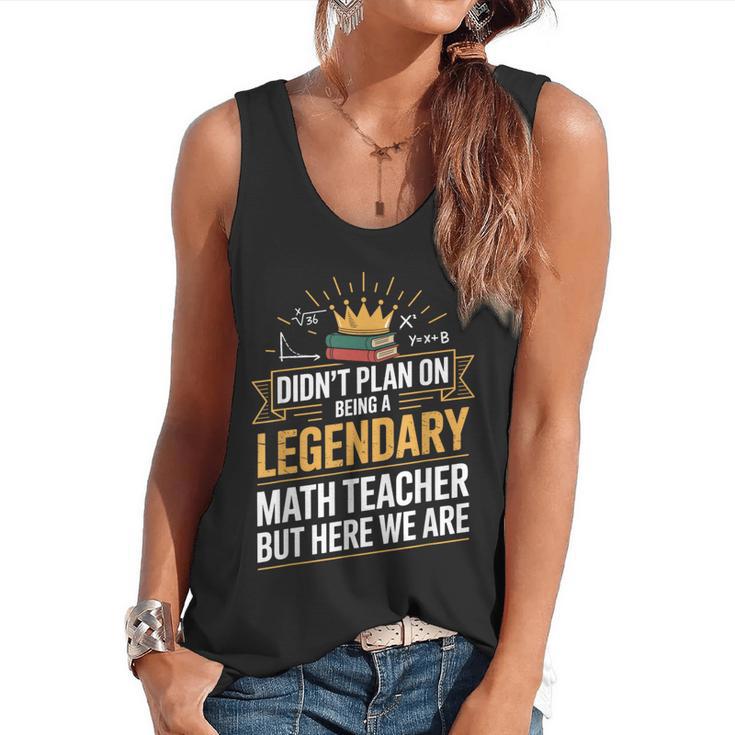 Math Teacher For Algebra Lovers Mathematics Flowy Tank