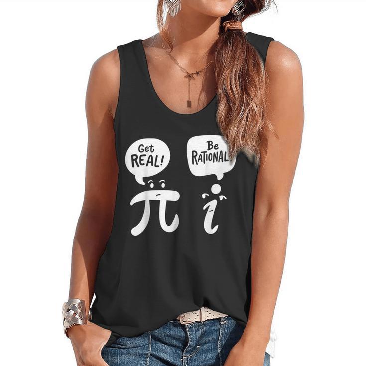 Math Teacher Math Student Be Real Get Rational Flowy Tank