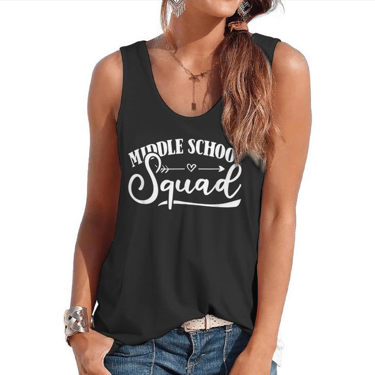 Middle School Squad Teacher Flowy Tank