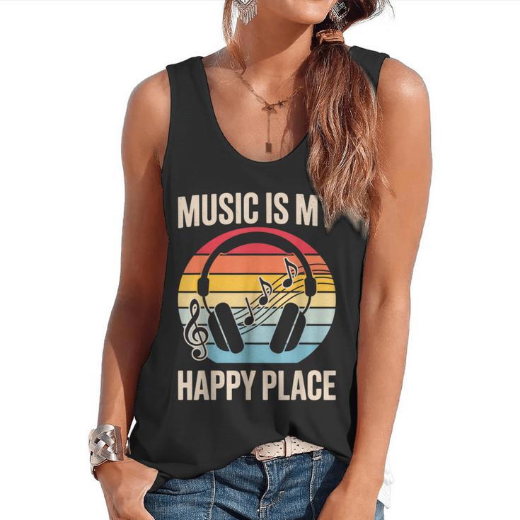 Music For Men Women Music Teacher Music Lover Flowy Tank
