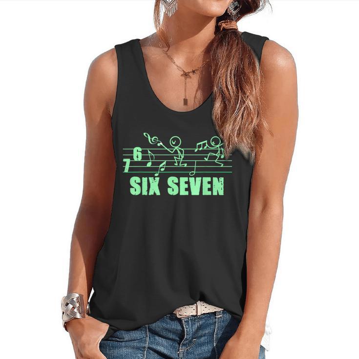 Musical 67 Music Meme Slang Six Seven Music Teacher Flowy Tank