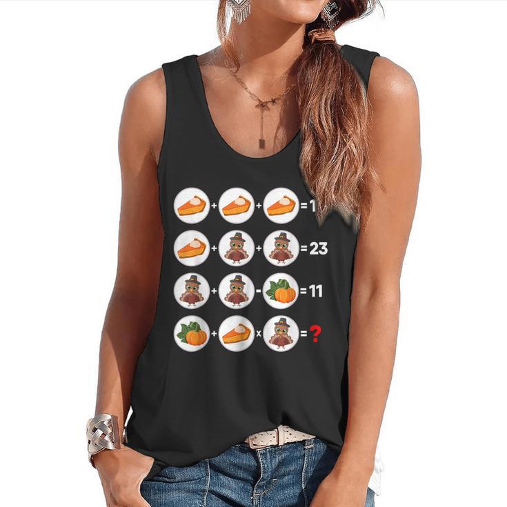 Order Of Operations Math Quiz Game Teacher Thanksgiving Flowy Tank