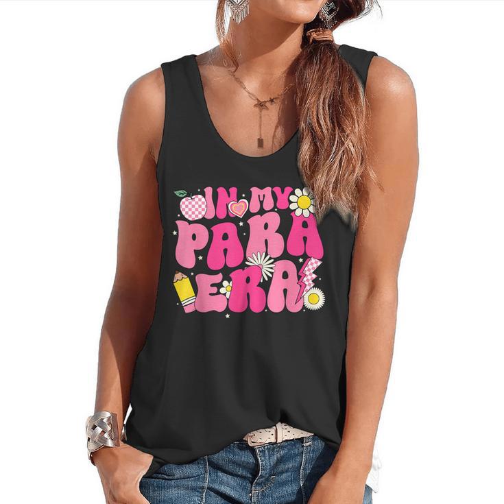 In My Para Era Teacher Back To School First Day Of School Flowy Tank
