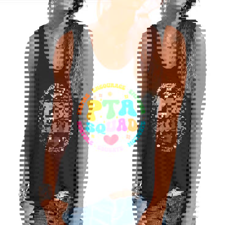 Parents Teacher Association Team Supporter PTA Squad For Men Women Girls Kids Flowy Tank