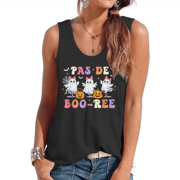 Pas De Boo-Ree Teachers Halloween Costume Ballet Dancers Flowy Tank