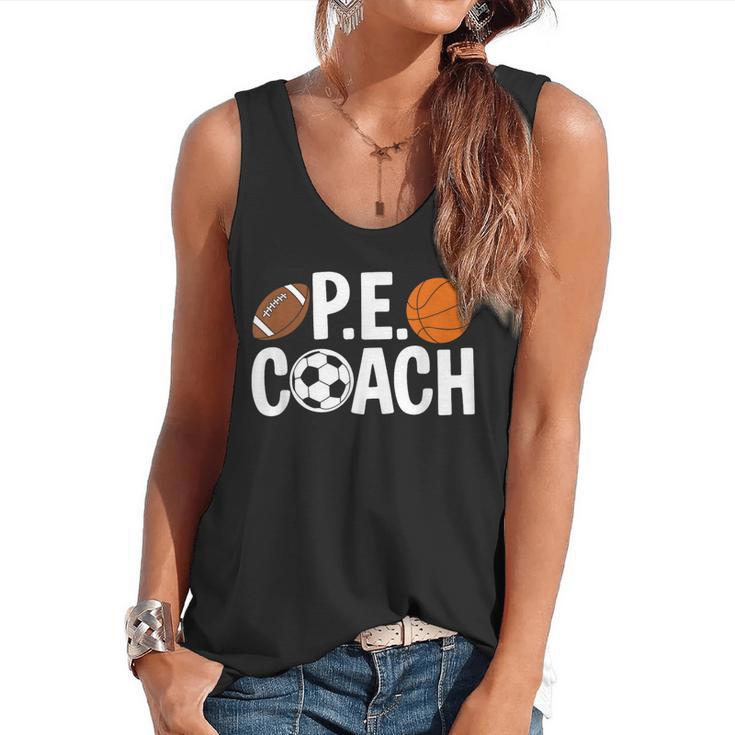 PE Gym Teacher Quotes School Class Instructor And Coach Flowy Tank