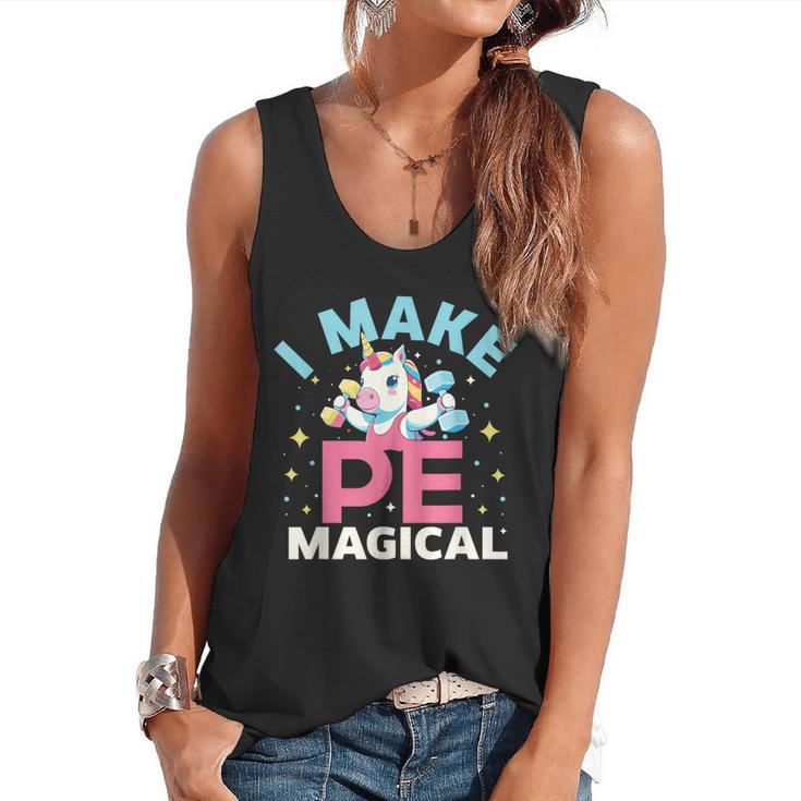 PE Teacher Unicorn I Make PE Magical Flowy Tank