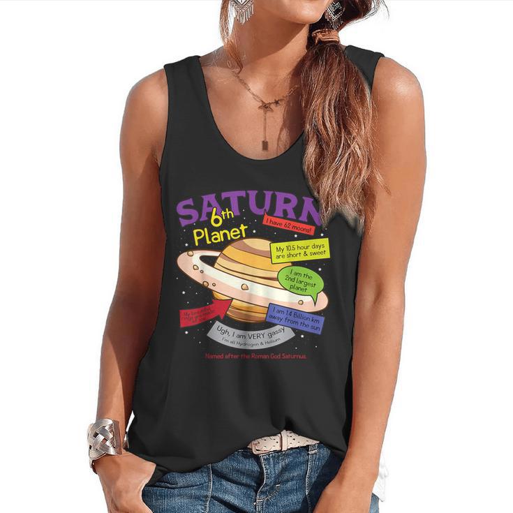Perfect Planets Teachers Shirts Saturn For Solar System Flowy Tank