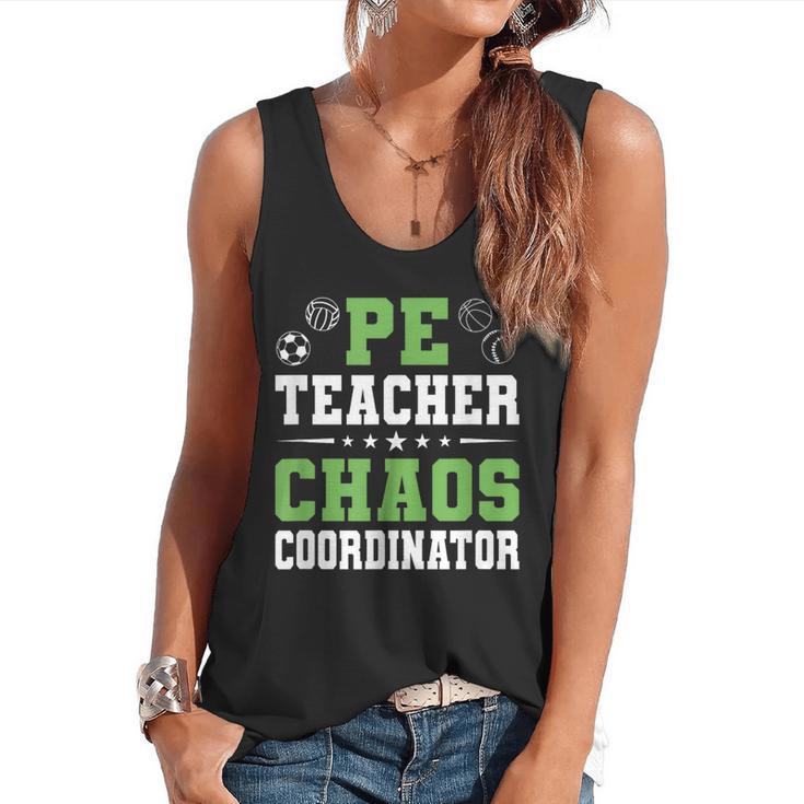 Physical Education PE Teacher School Flowy Tank