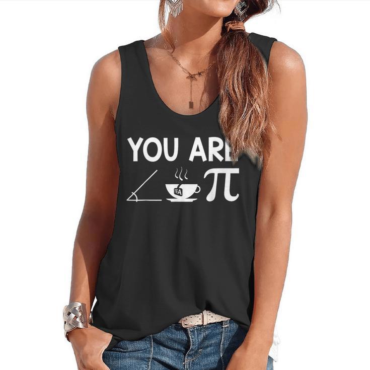 Pi Day Shirt Women Teacher 2022 Math Cutie Pie Acute Tea Pie Flowy Tank