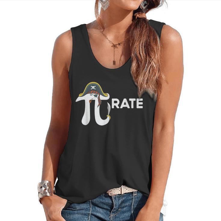 Pirate Pi Math Pie Halloween Costume Teacher Men Women Flowy Tank