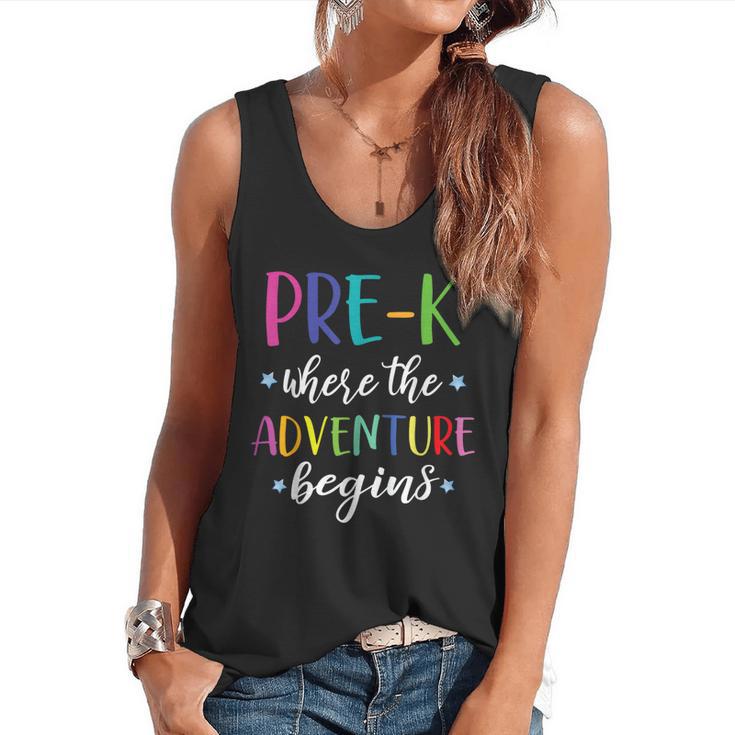 Pre-K Teacher Adventure Begins First Day Preschool Teachers Flowy Tank