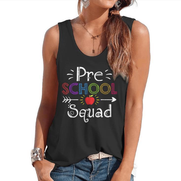 Preschool Squad Preschool Teacher Student Flowy Tank
