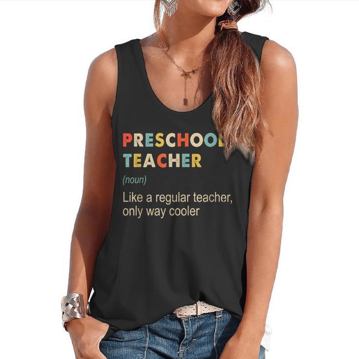 Preschool Teacher Kindergarten Teacher Definition Flowy Tank