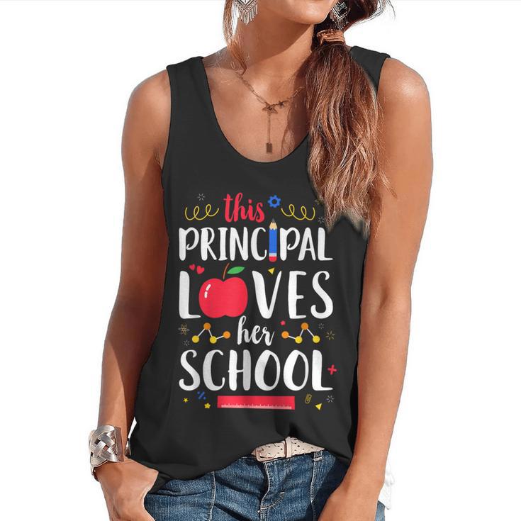 This Principal Loves Her School Teacher Appreciation Flowy Tank