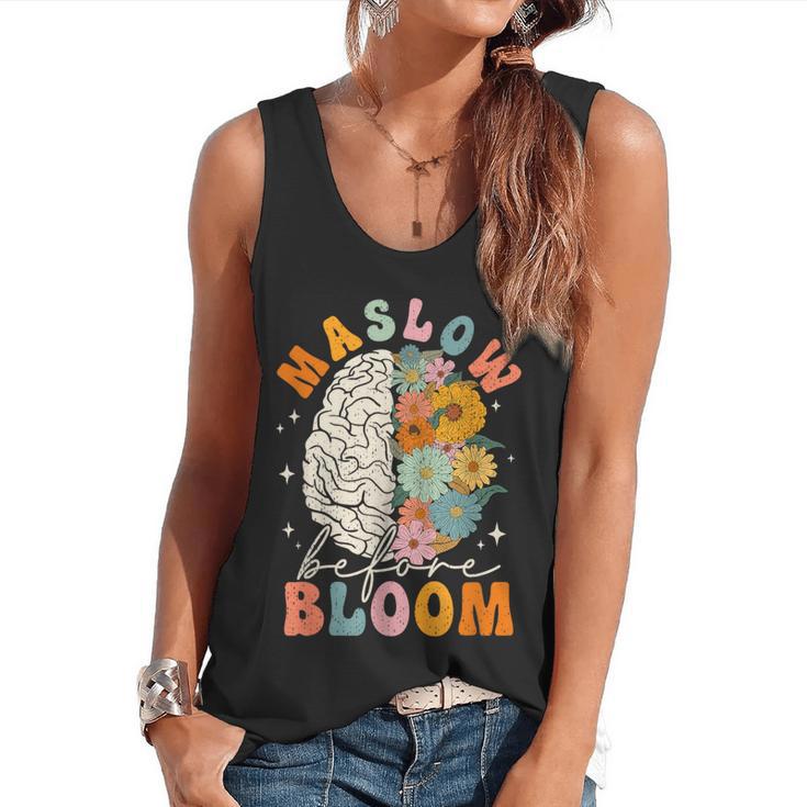 Psychologist Maslow Before Bloom Sped Teacher Classroom Flowy Tank